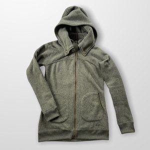 Women's Olive Green Hooded Sweater